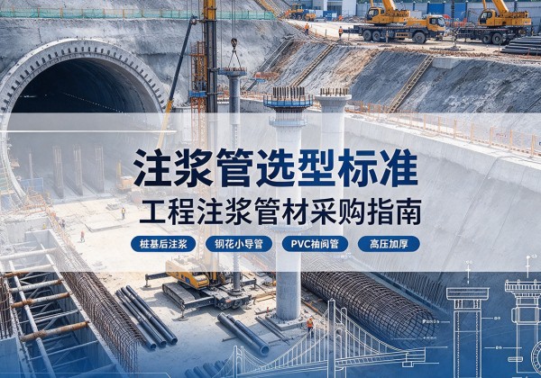 恭城注浆管选型标准